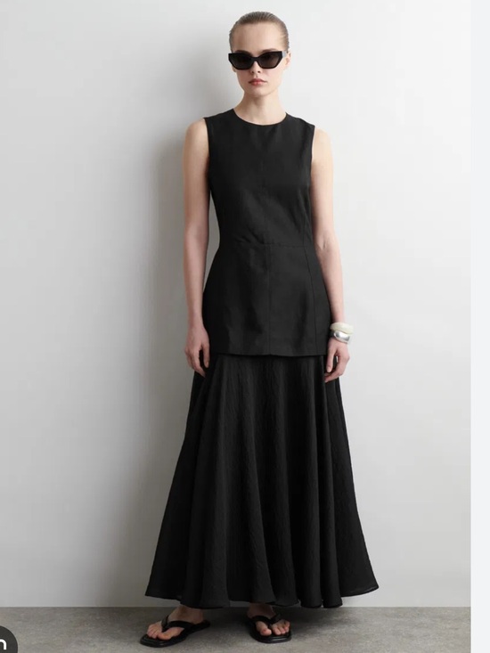 COS Dresses & Skirts - COS Black Sleeveless Maxi Dress
